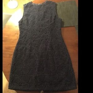 dark blue cotton lace Dolce Vita dress - size L.