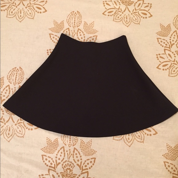 American Apparel Black Mini-Skirt.