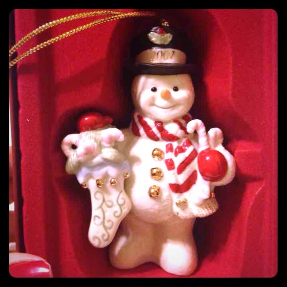 Snowy Treats Lenox Ornament