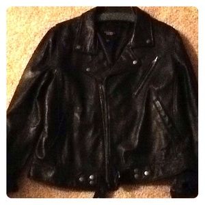 Faux Leather Moto Jacket Victoria's Secret