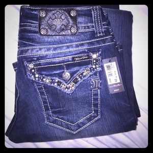 NWT Miss Me jeans boot cut size 29