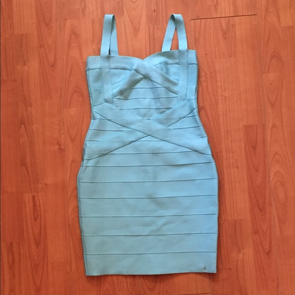 Herve Leger bandage dress