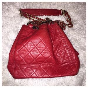 ❌UNAVAILBLE❌ 💯 Authentic Chanel Bucket Handbag