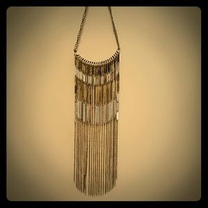 Bronze tribal necklace