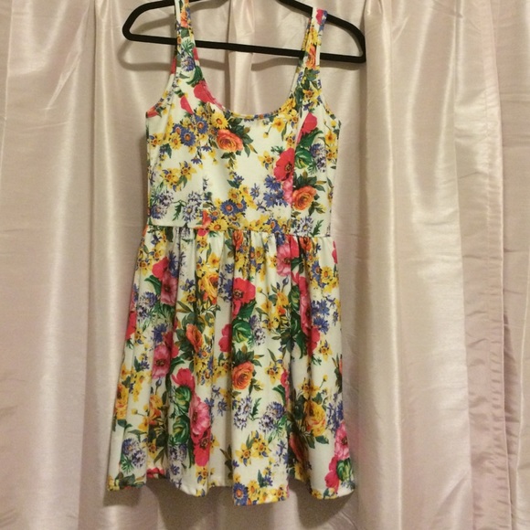 Floral Flare Dress