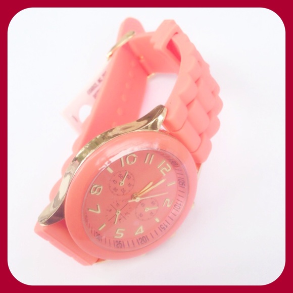 Accessories - Orange Silicone Watch LAST ONE FINAL PRICE