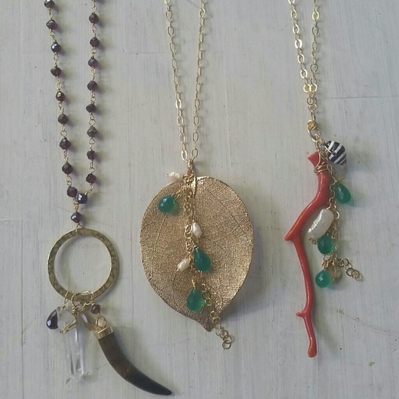 Gorgeous handmade 14k gold filled necklaces - Picture 1 of 1