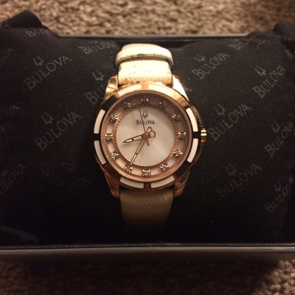 Bulova Ladies diamond watch