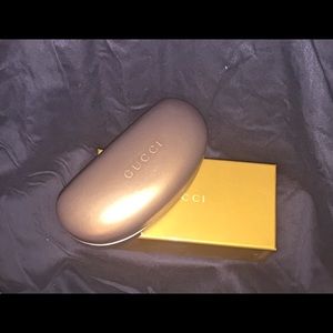 Gucci Clam Shell Sunglass Case