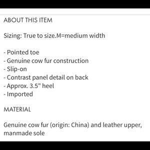 Sam Edelman Shoes - 🎉Host Pick🎉Sam Edelman Zola Genuine Cow Fur Pump Sam Edelman Shoes - 🎉Host Pick🎉Sam Edelman Zola Genuine Cow Fur Pump