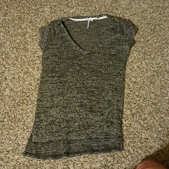 Grey Knit T-shirt