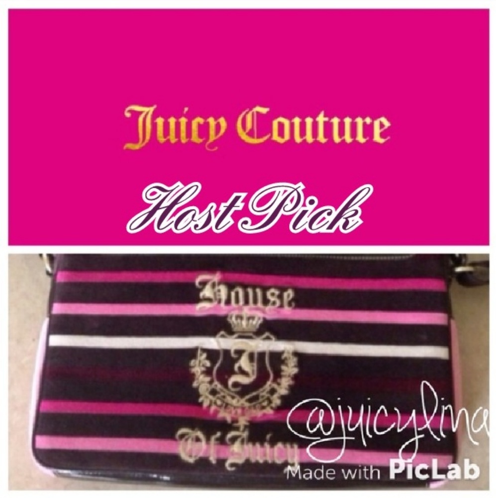 🎉Host Pick🎉💌 Juicy Couture💌Laptop Velour Bag💌