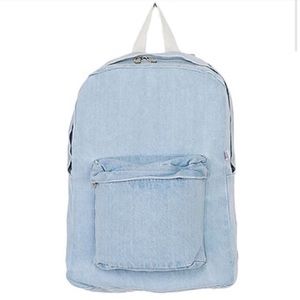 AA denim bookbag