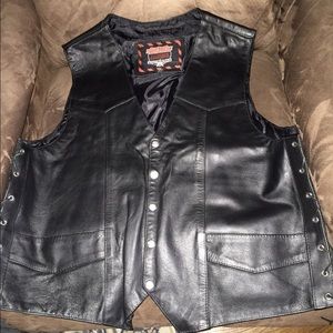 Men's leather jacket