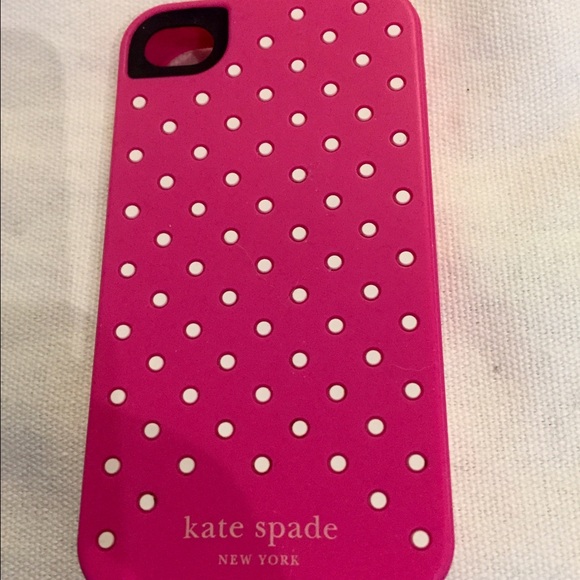 Kate Spade silicone iPhone 4/4s case - like new!