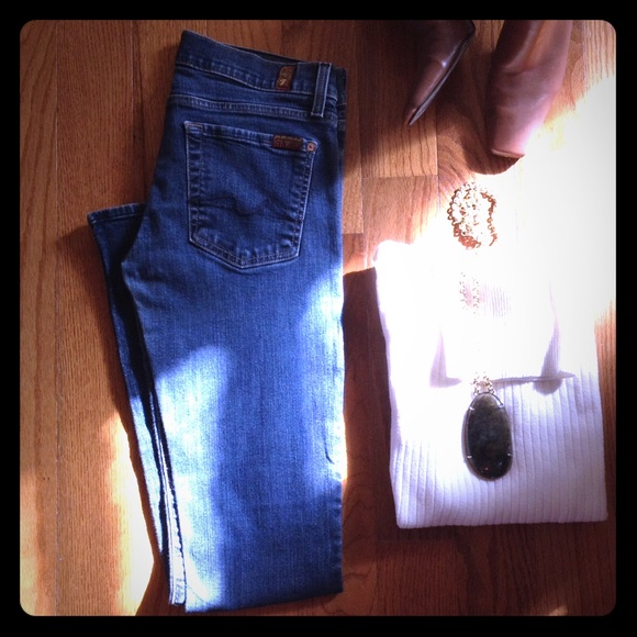 7 for all Mankind Denim - 7 For All Mankind Jeans Classic Straight Leg