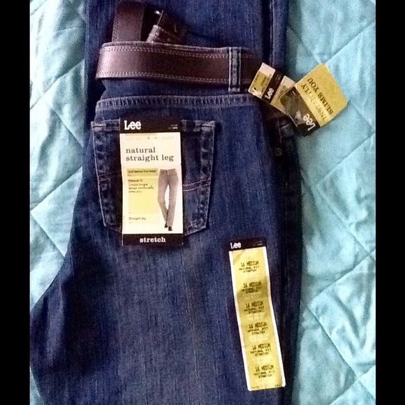 Lee straight leg, natural you, slimming jeans