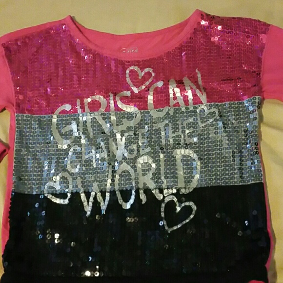 Long sleeve Justice shirt