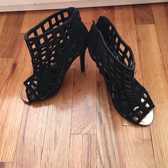 Bebe Caged heels
