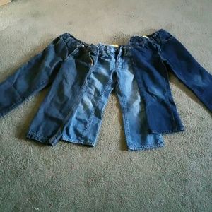 3 pairs of old navy jeans