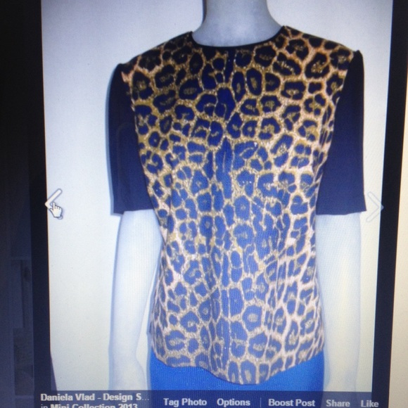 Leopard print top - Picture 1 of 3