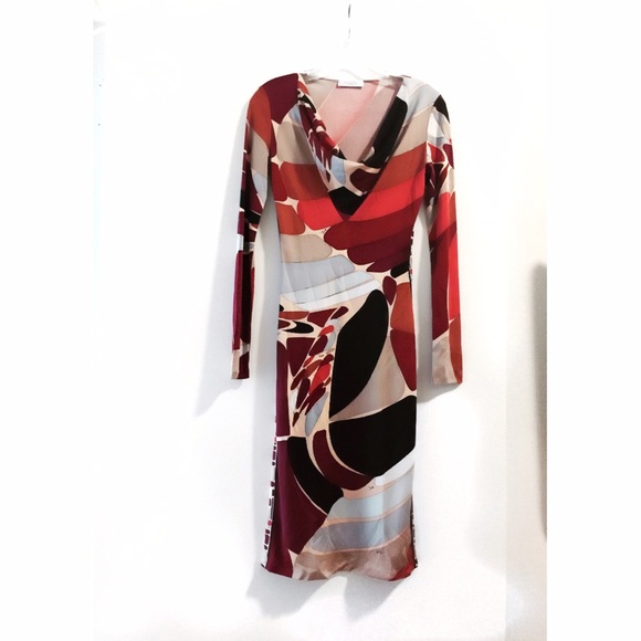 Emilio Pucci Printed Jersey Dress