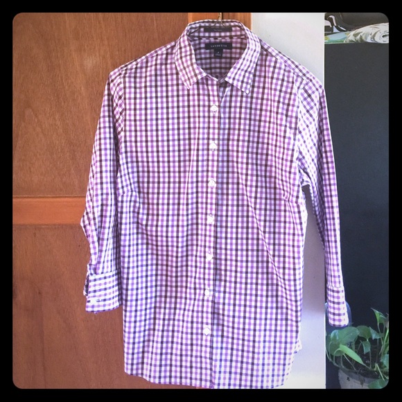 3/4 sleeve no iron button down - Picture 1 of 1