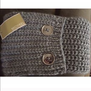 Michael Kors Pocket Scarf With Domed Buttons
