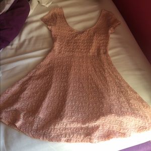 Baby Pink Lace Dress