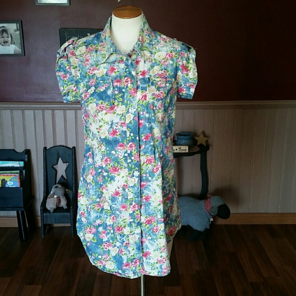 Body Central Button up Tunic.