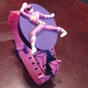 Pink Power Ranger watch