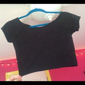 Crop top (black)