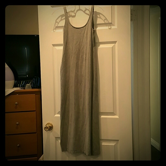 Grey fitted dress