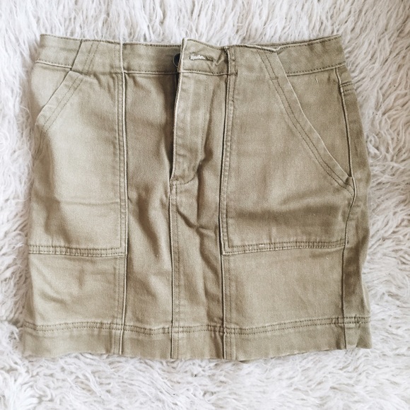 Urban Outfitters Dresses & Skirts - Urban Outfitters Khaki Mini Skirt