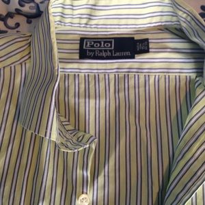 15 1/2   32/33 polo long sleeve 25$