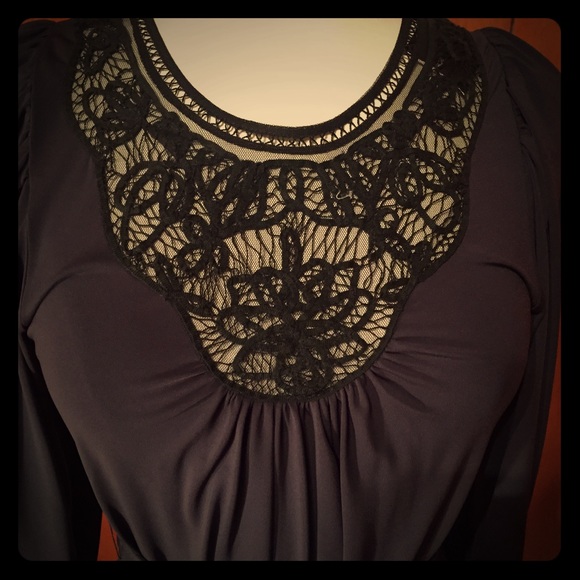 Blue elegant drees