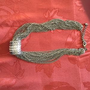 CHICOS  multi strand necklace.