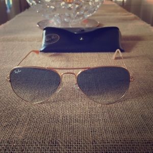 Blue fade Ray-ban sunglasses !