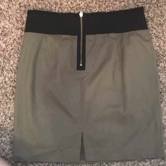 Above the knee a-line skirt