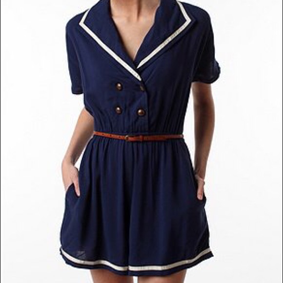 Kimchi blue sailor romper