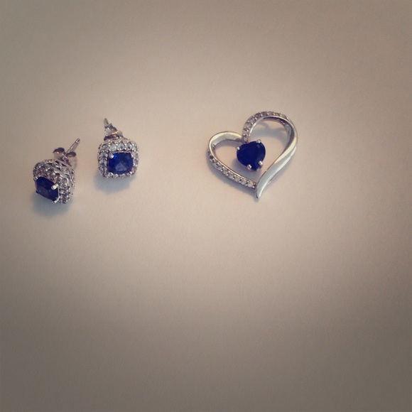 Zales earring and necklace set- price negotiable