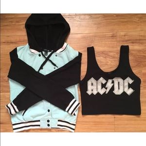 🎀Forever 21 Top & Jacket Set🎀