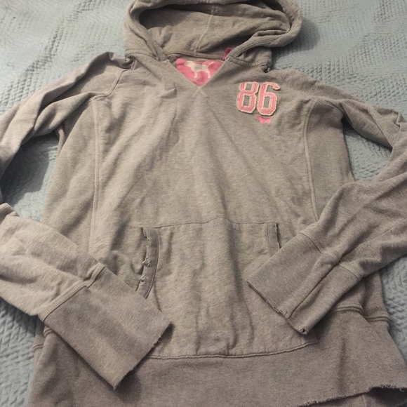 Victoria secret pullover with hoodie