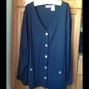 Dressy Black Cardigan. Brand new without tags.