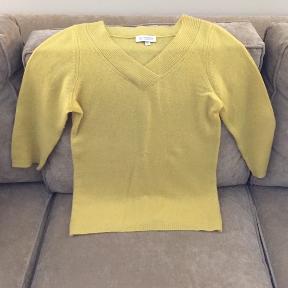 KINROSS Cozy v neck cashmere sweater