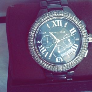 Michael Kors black watch