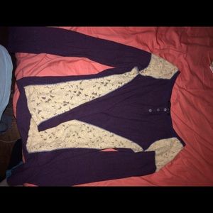 Sancuay shirts lace lining