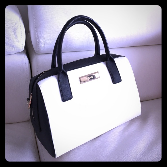 DKNY Authentic Black and White Purse