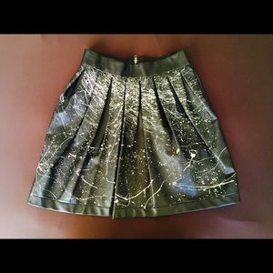 Splattered Painted Skirt