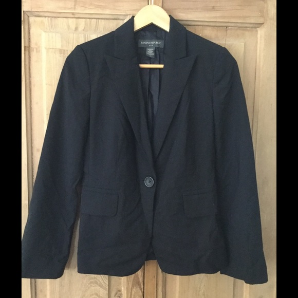 Banana Republic black blazer
